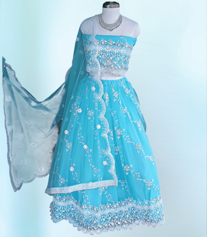 Embroidery work party wear Lahenga